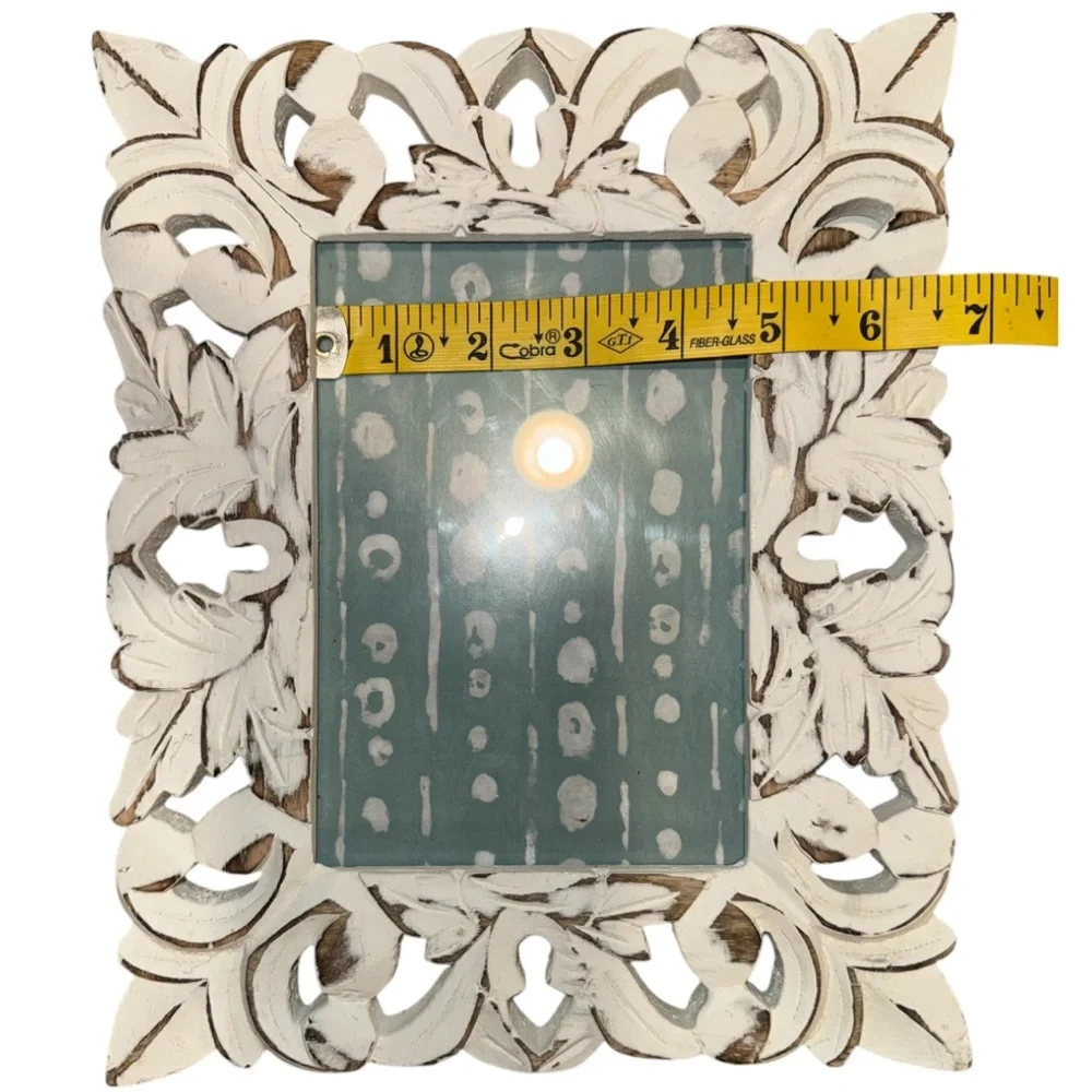 Elegant White Picture Frame